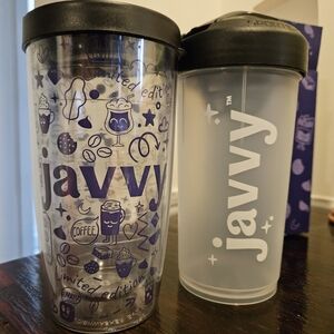 NWT Javvy Limited Edition Tumbler Set